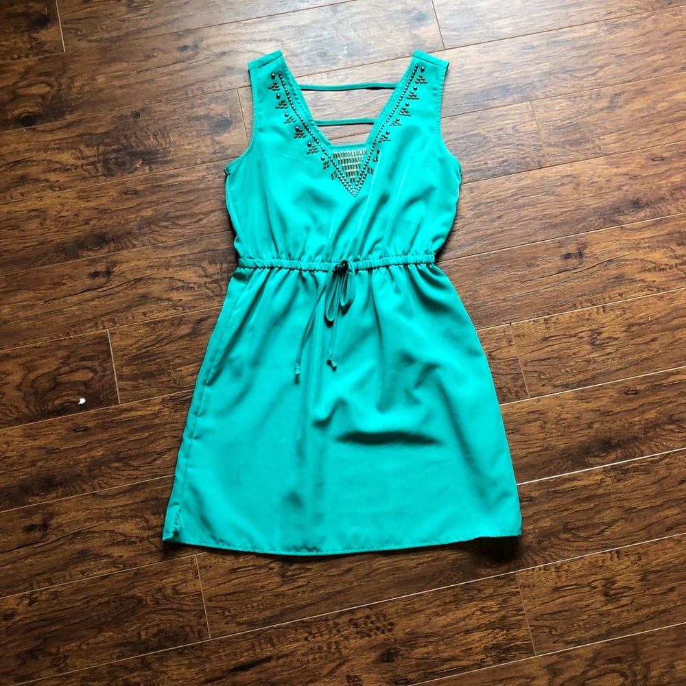 Turquoise dress